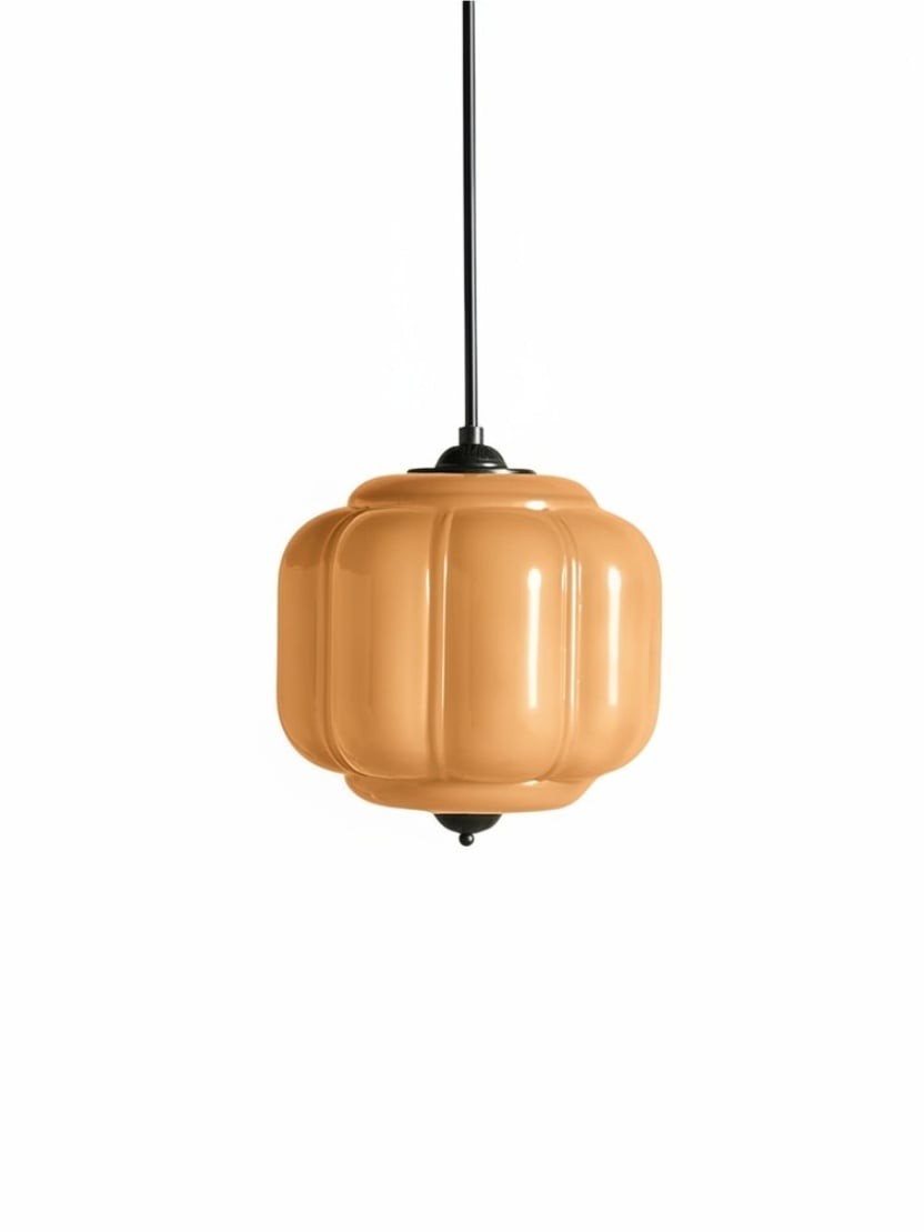 Eloise Vintage Glass Chandelier - Milk Glass Home Accent T289
