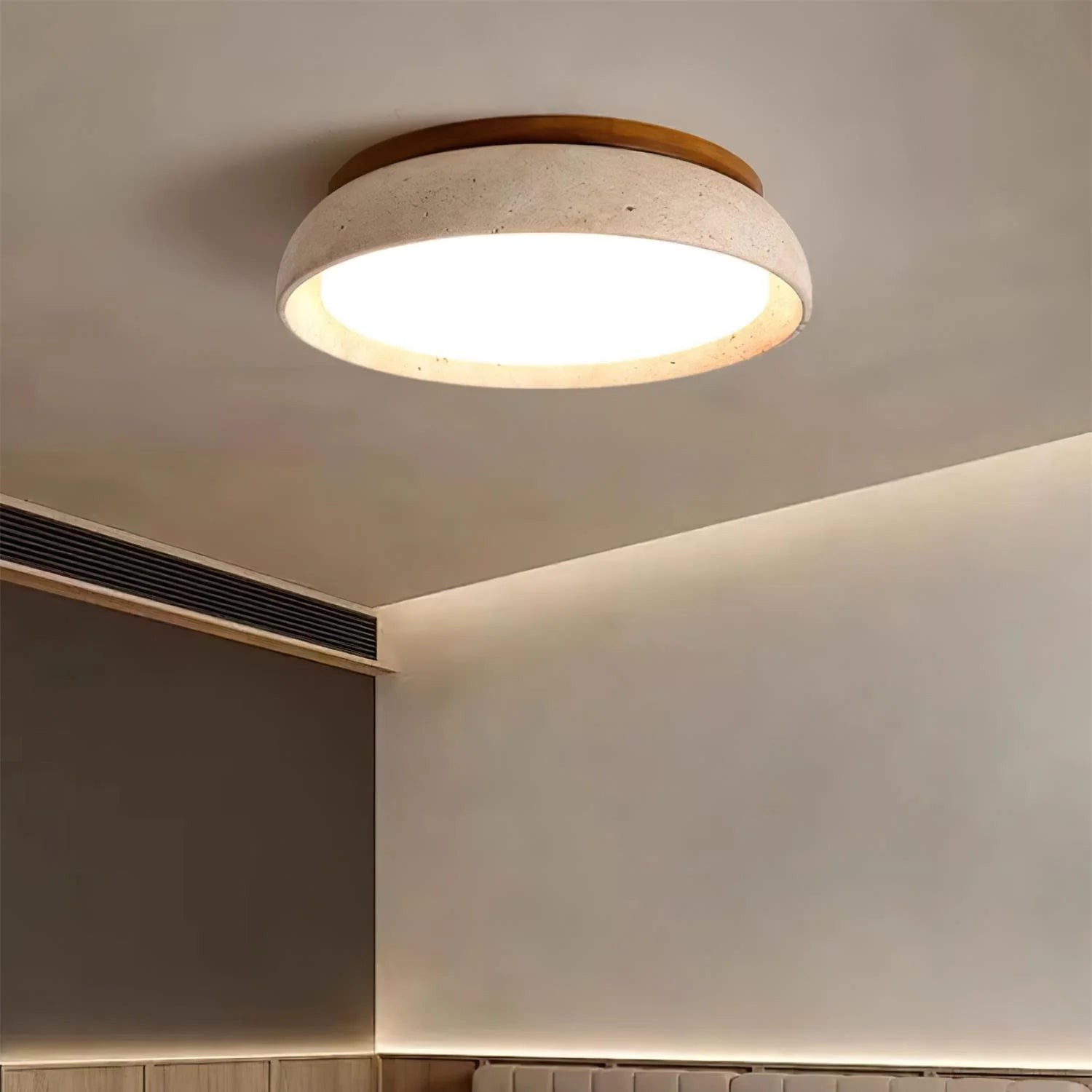 Torvella Modern Scandinavian Travertine Ceiling Light T431