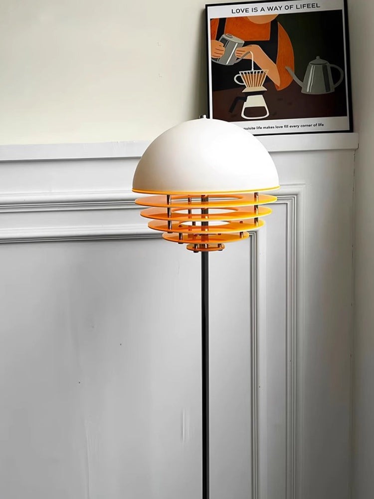 Bauhaus Acrylic & Glass Sunset Floor Lamp for Living Room G77