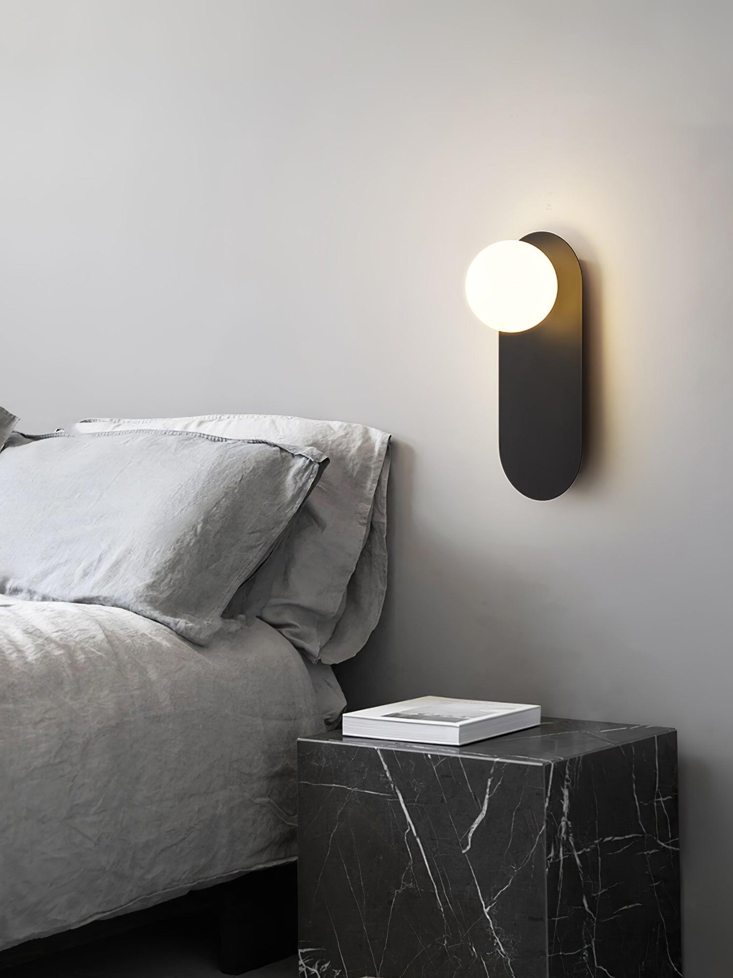 Modern Glass Base Sconce M381