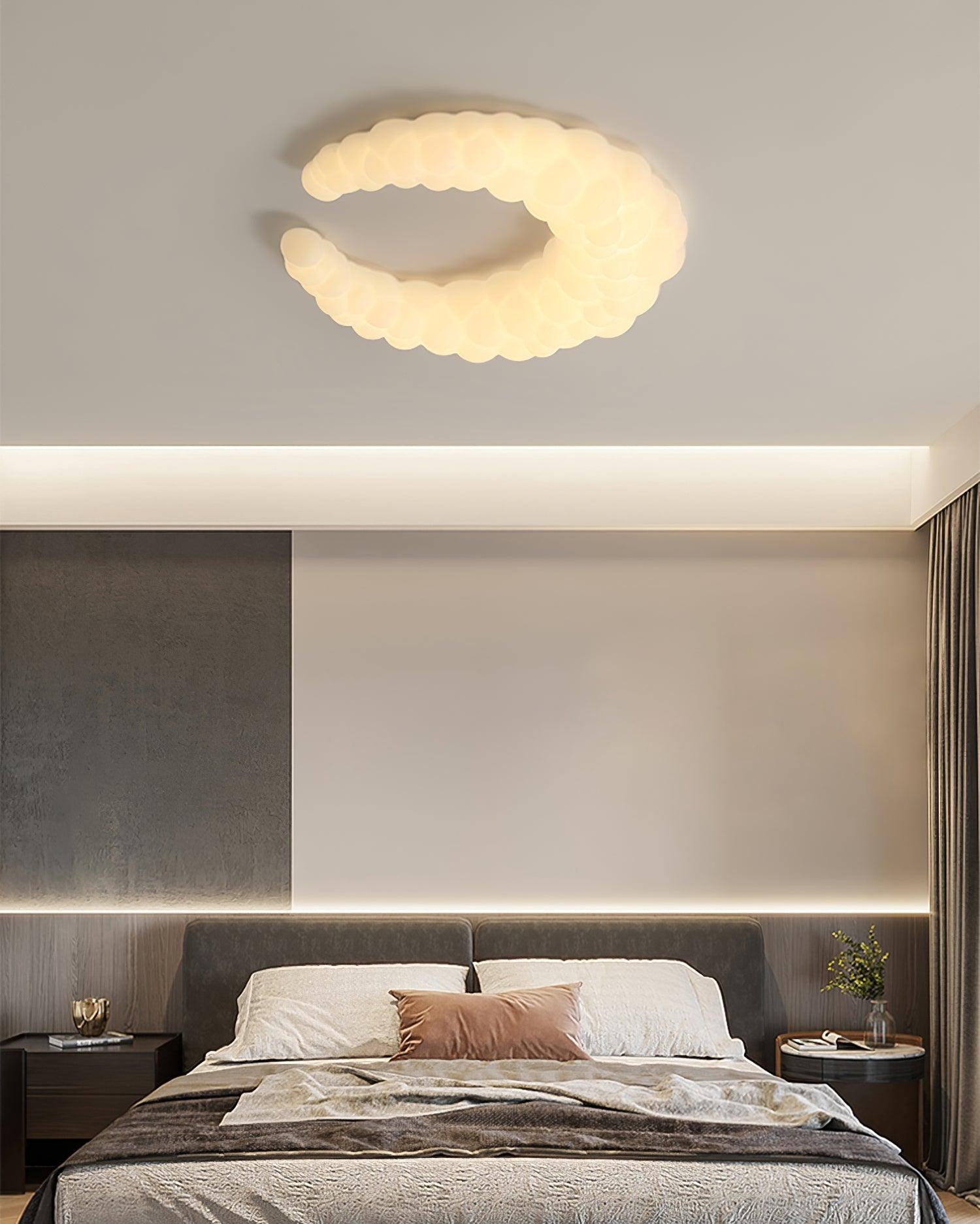 Cream Style Moon Ceiling Lamp M580
