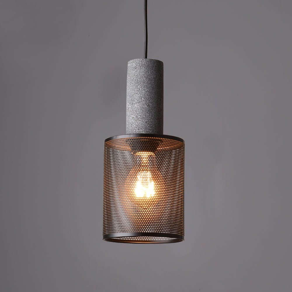 Cement Mesh Pendant Light M81