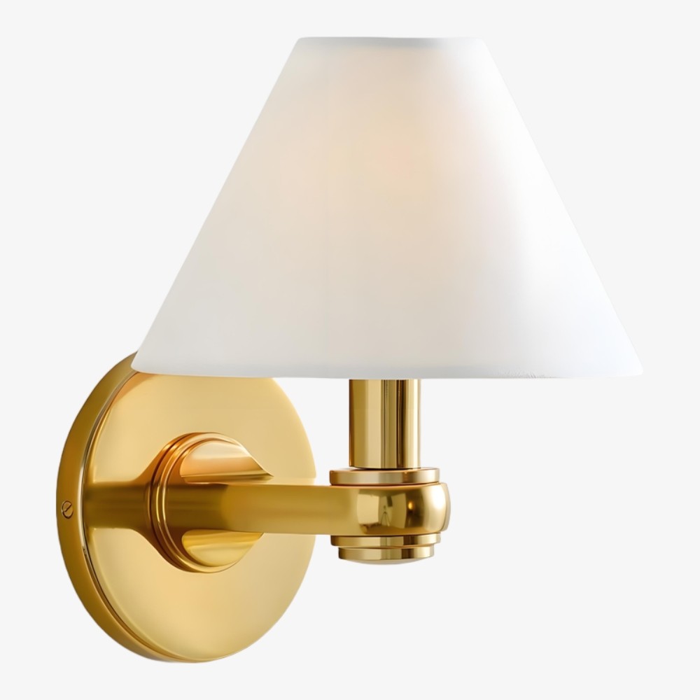 Roven Metal Wall Sconce - Sleek Metal Single or Triple Sconce for Vanity or Bathroom T656