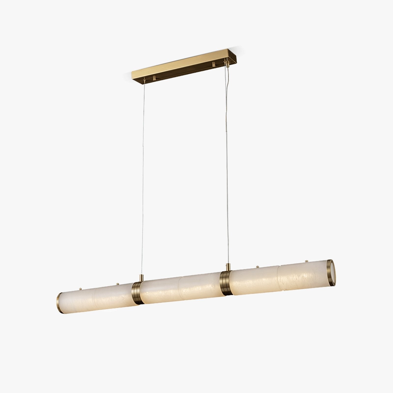 Luxurious Alabaster Beam Pendant Light M96
