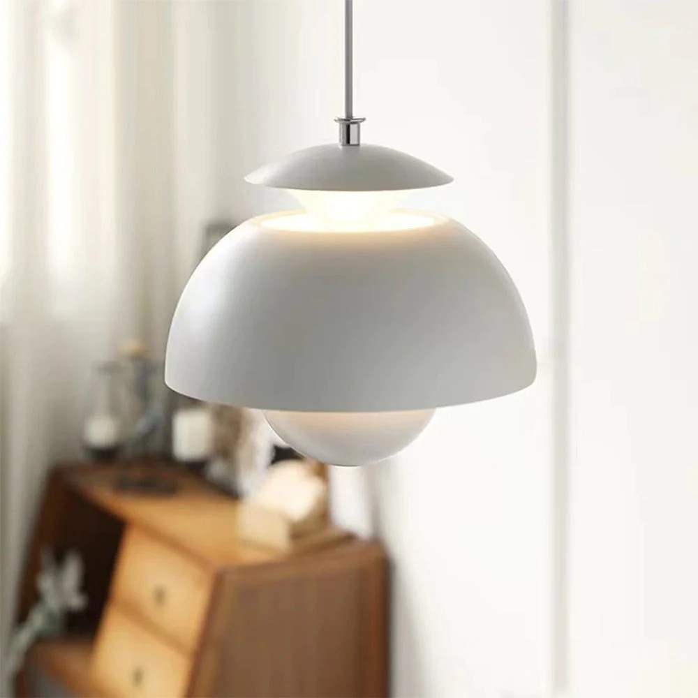 Modern Flower Bud Metal Pendant Light S88