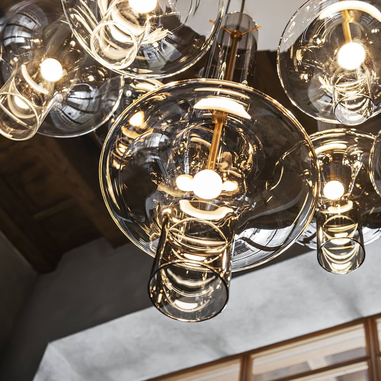 Modern Creative Glass Tube Pendant Lamp M101
