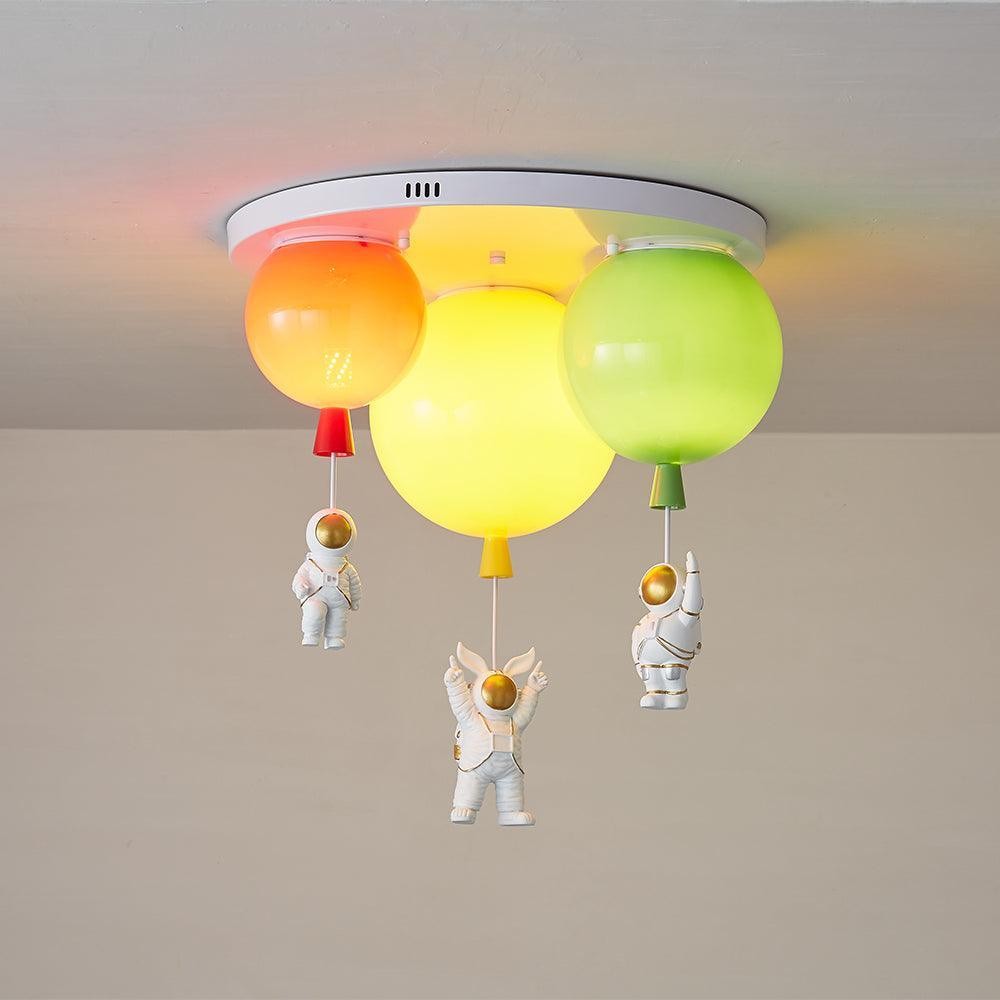 Astronaut Glossy Balloon Ceiling Lamp M494