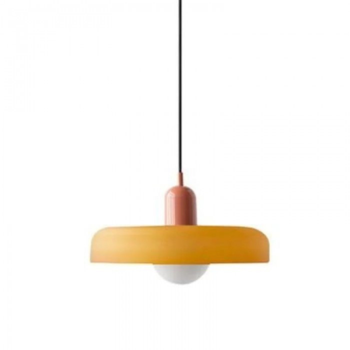Morandi Glass Disc Orb Pendant Lamp S85