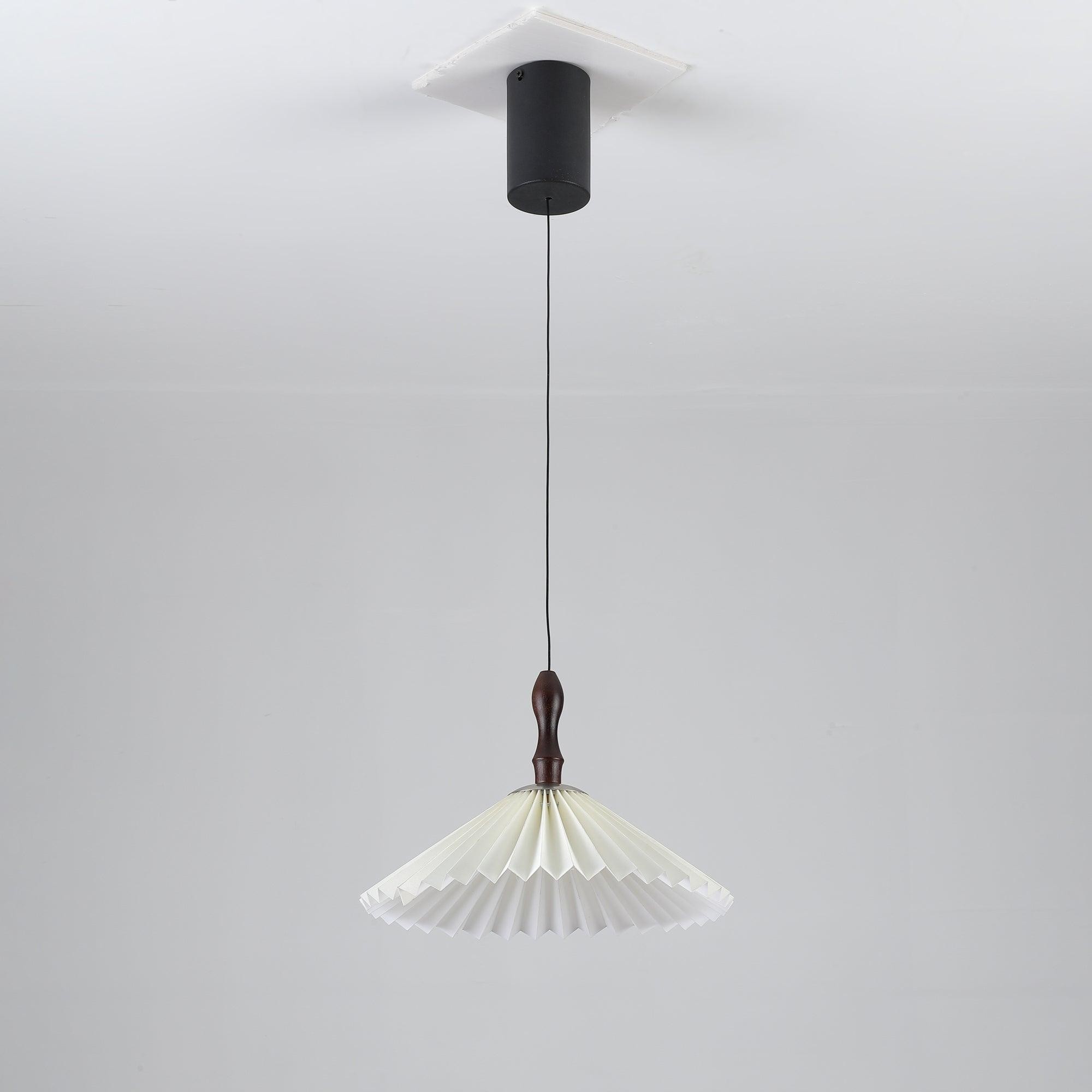 Simple White Flower Paper Pendant Lamp M67