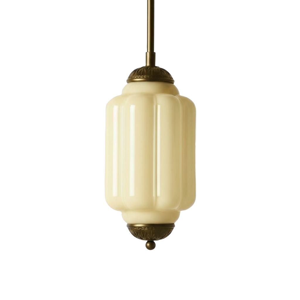 Eloise Simple Glass Irregular Lantern Pendant Lamp G23