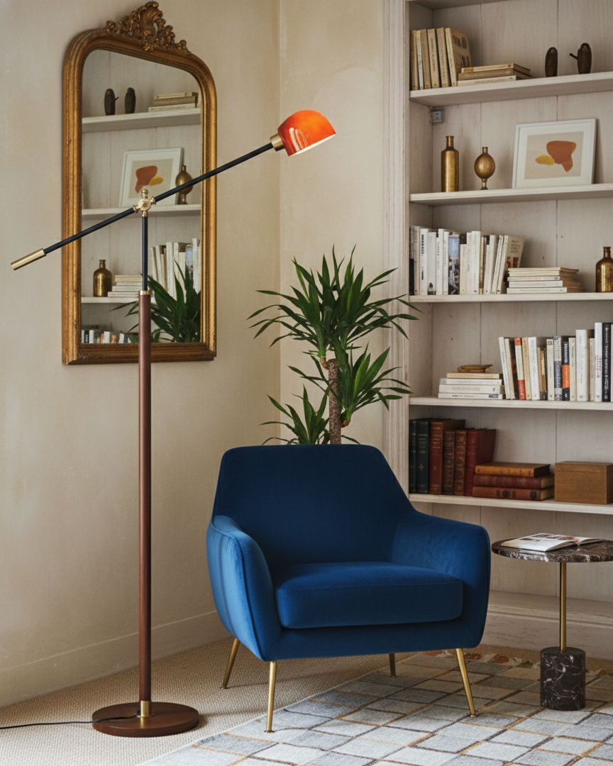 Heritage Swing Floor Lamp D316