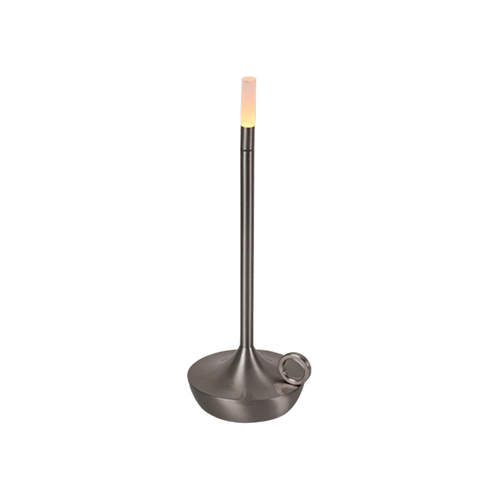 Metal Candle Touch Dimmable Rechargeable Table Lamp S183