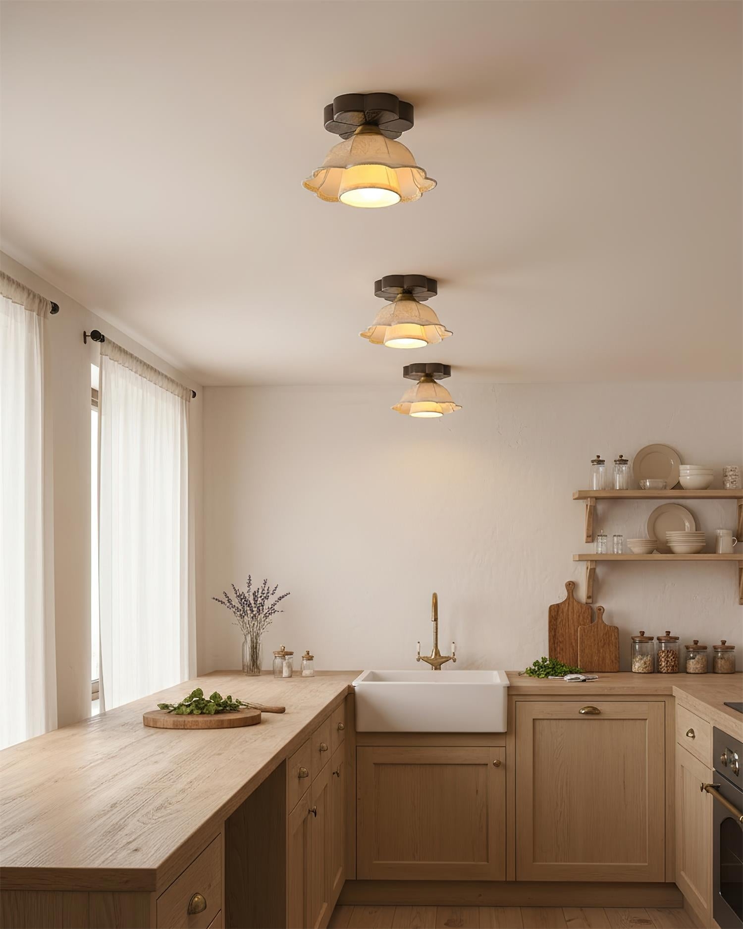 Garcia Flower Ceiling Light D17