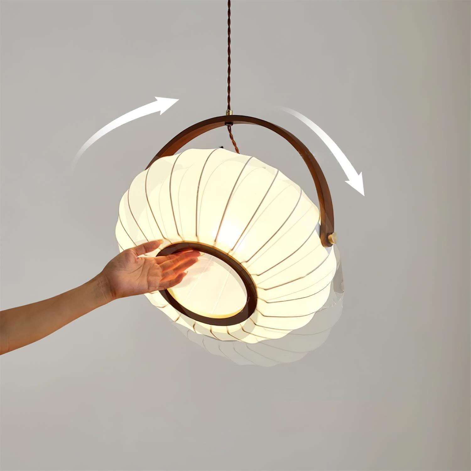 Vintage Lantern Wooden Decoration Pendant Lamp M290