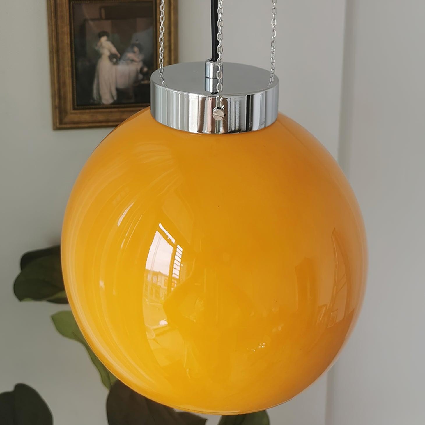 Vintage Bauhaus Creative Hemispherical Pendant Light M56