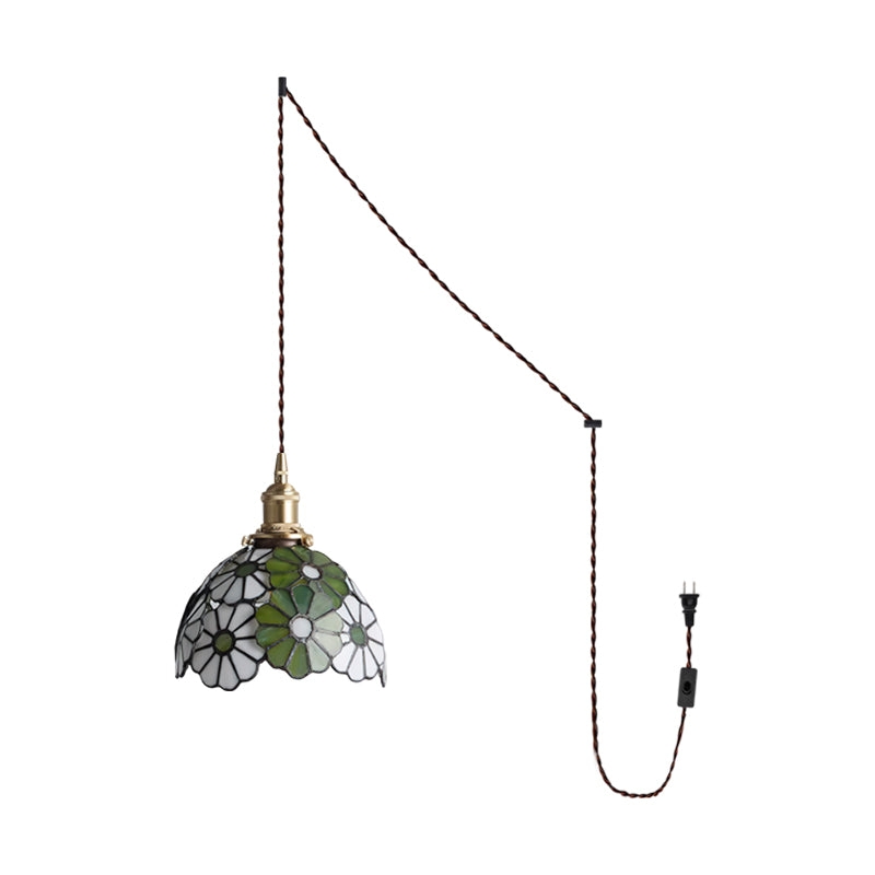 Suka Floral Plug In Pendant Lamp D132