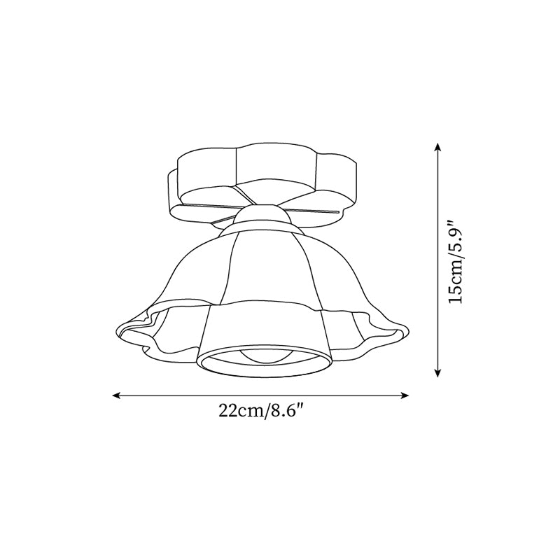 Garcia Flower Ceiling Light D17