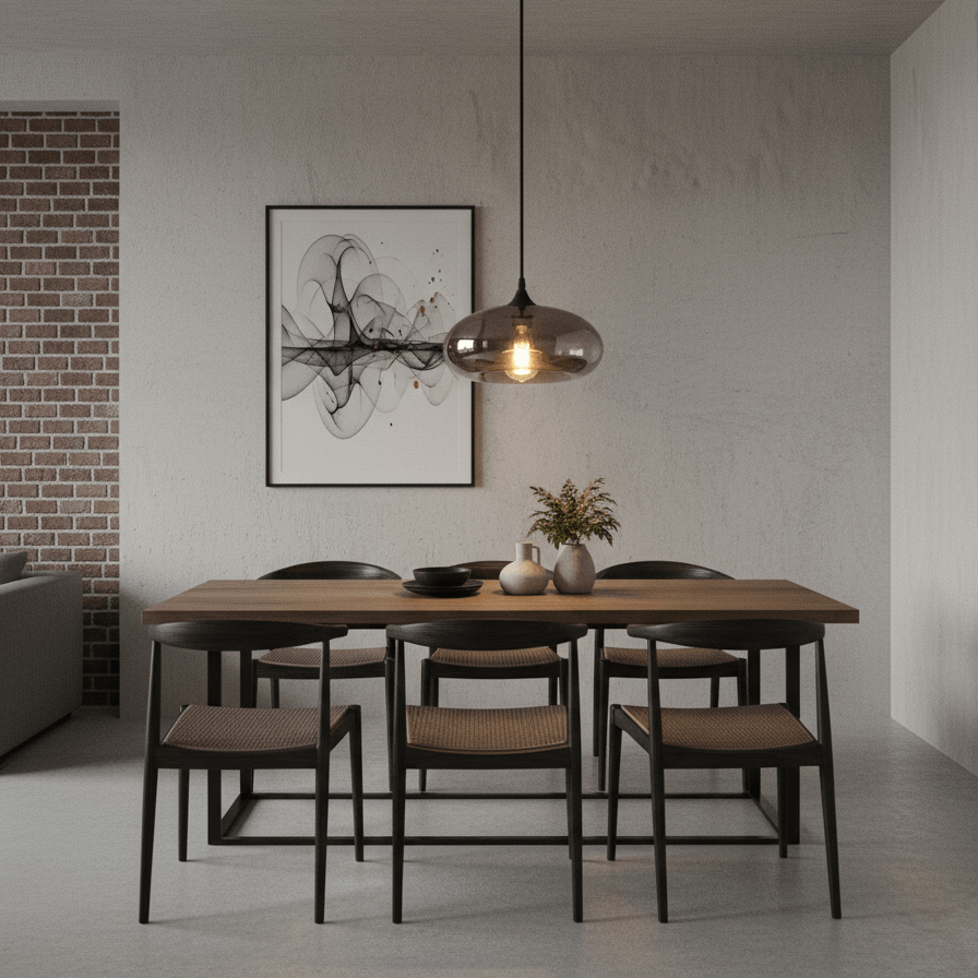 Bottle Pendant Light D363