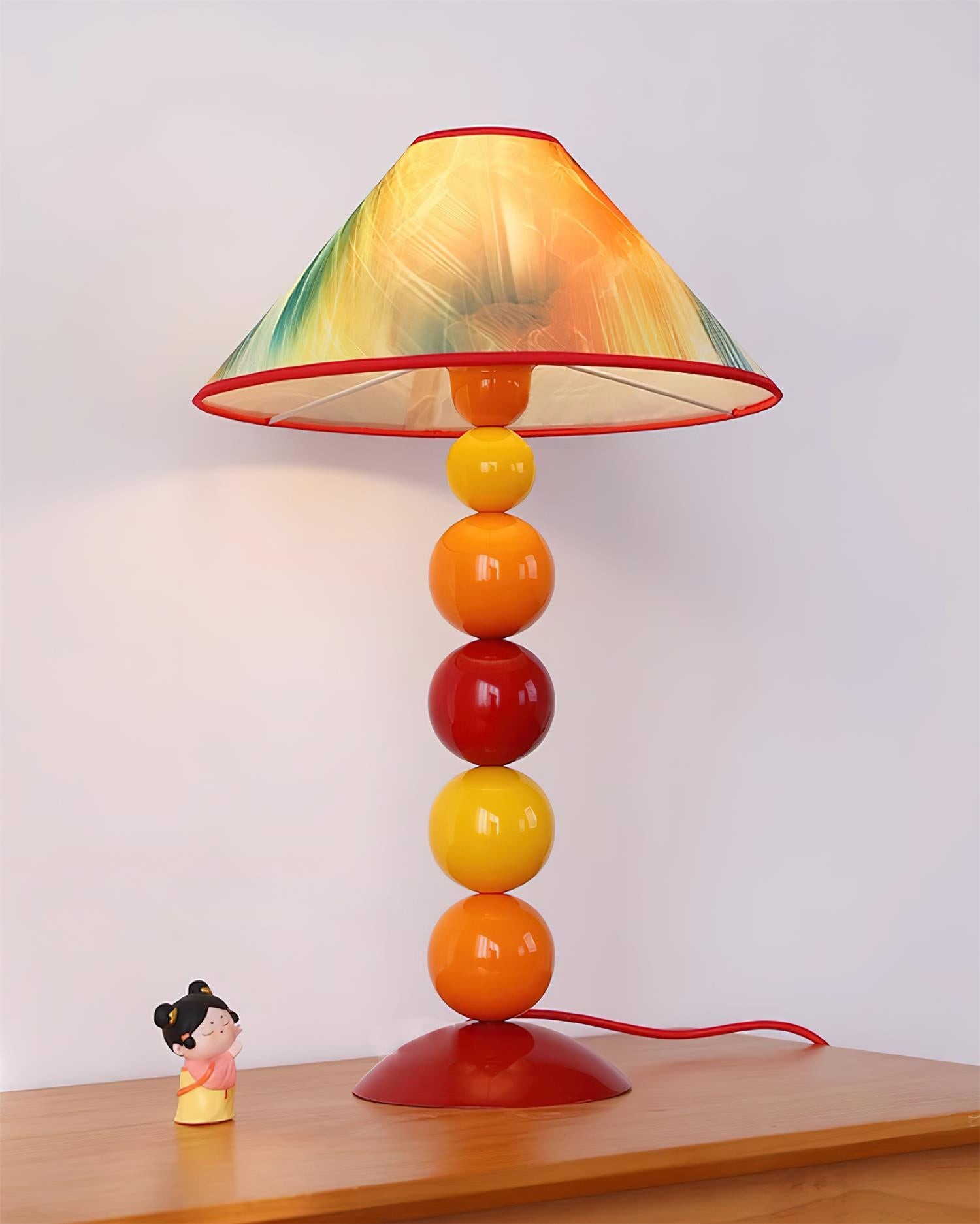 Retro Coloful Stacking Ball Table Lamp M329