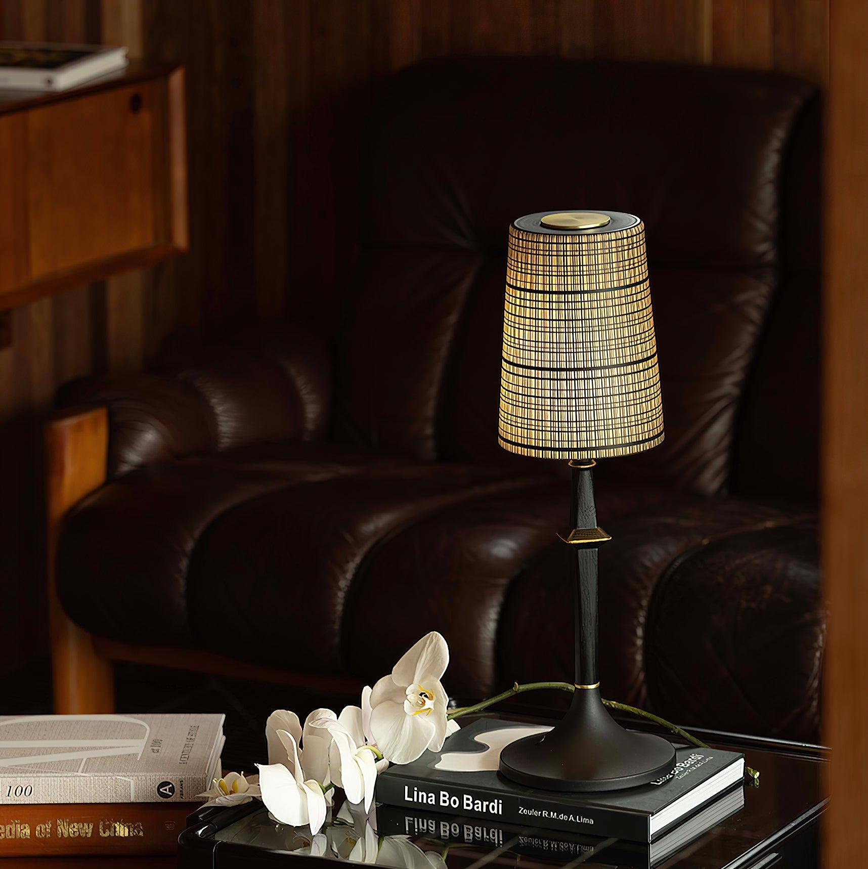 Devon Black Table Lamp D709