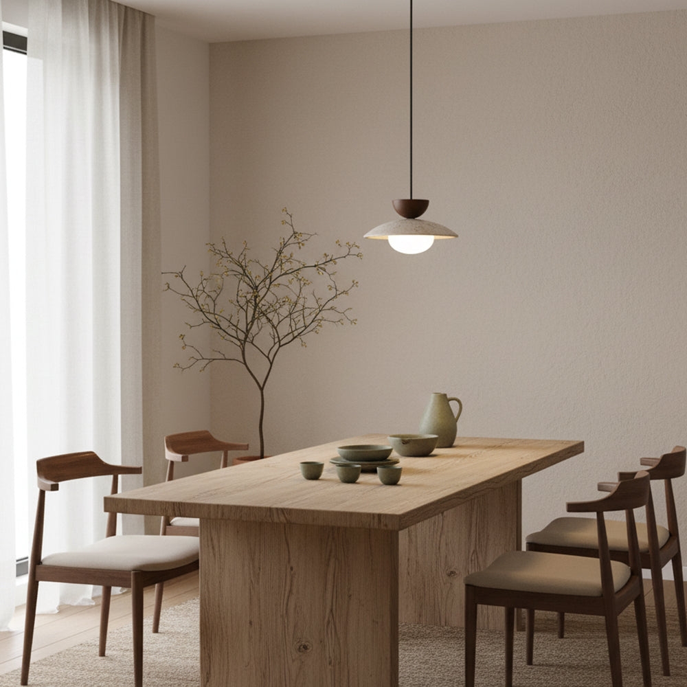 Tia Travertine Pendant Lamp D07