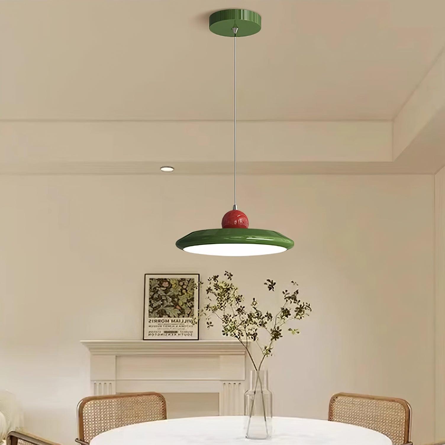 High-Grade Flying Saucer Swing Arm Pendant Lamp M284