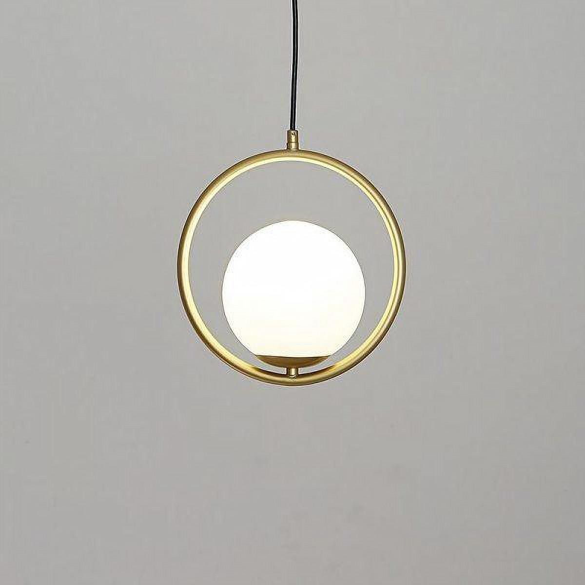 Modern Geometric Metal Pendant Light