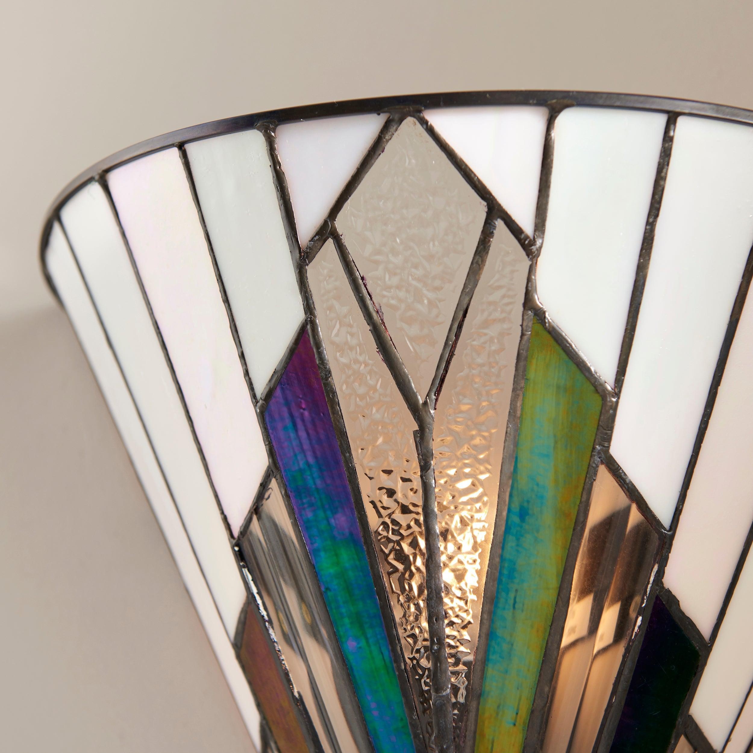 Astolyn Tiffany Artistic Glass Design Wall Lamp - Hallway Radiance T469