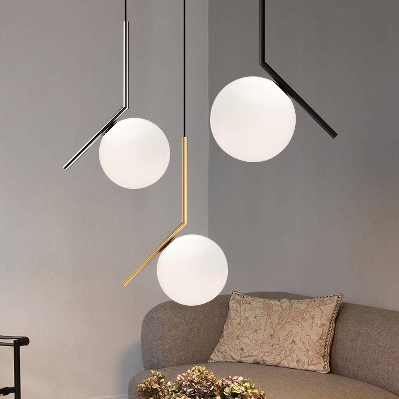 Stylish Glass Ball Pendant Light S61