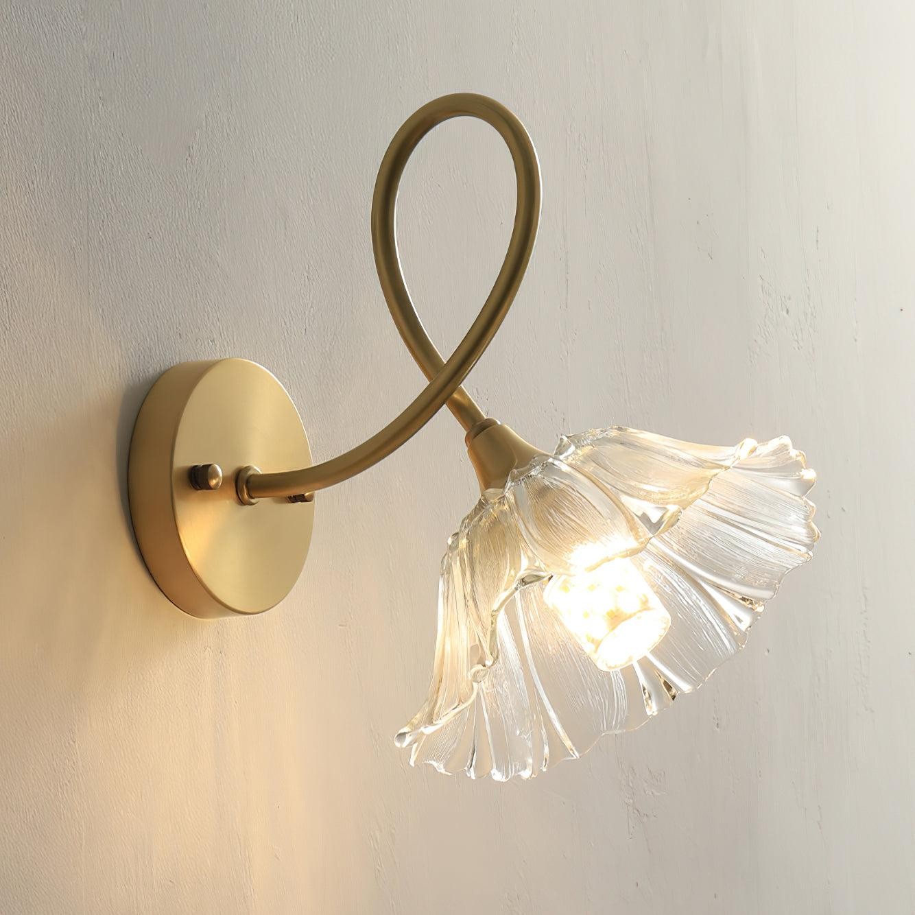 Century Lotus Leaf Wall Lamp M397