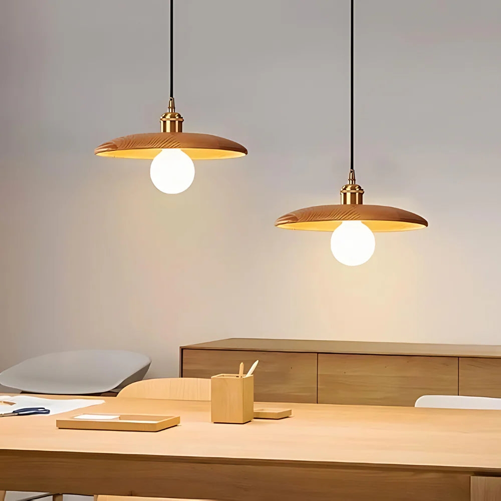 Olivia Japandi Charming Wooden Ceiling Light D841