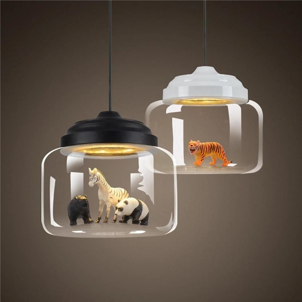 Creative Little Zoo Glass Pendant Light S83