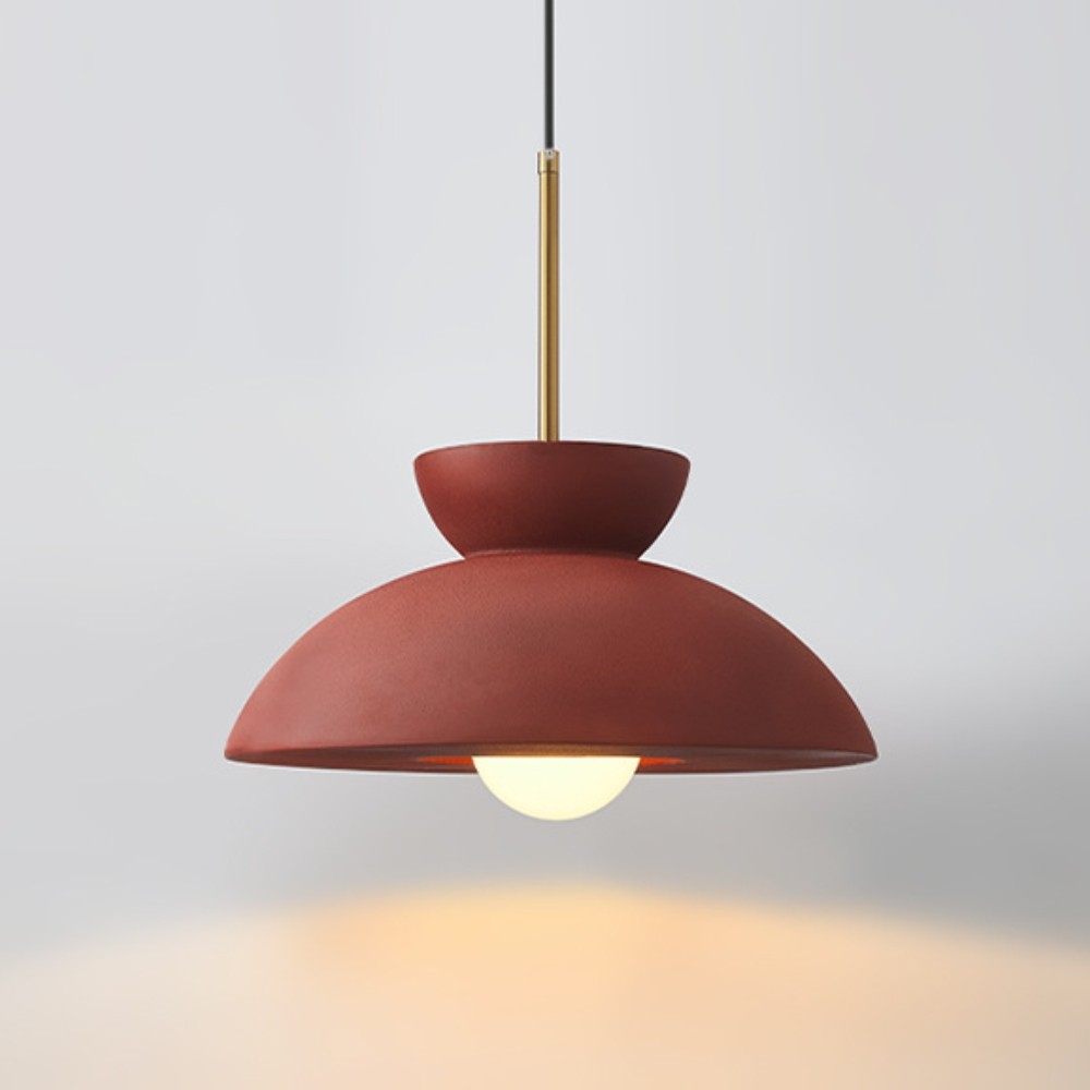 Wabi-Sabi Style Resin Pendant Light S120