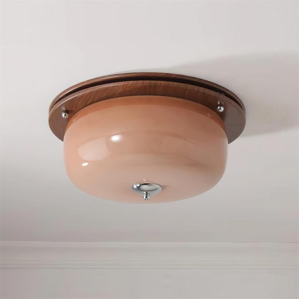 Justice Glass Ceiling Lamp D30