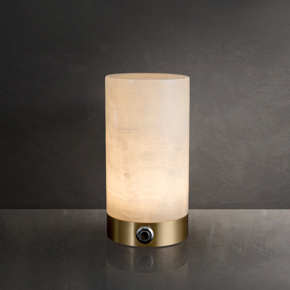 Totem Alabaster Table Lamp D499