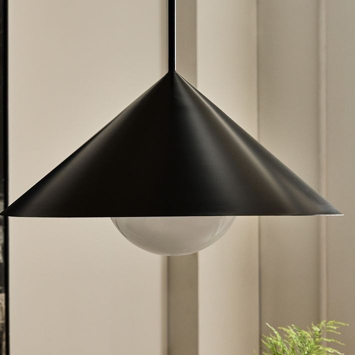 Brivana Adjustable Pendant – Cone Shade Light for Kitchen or Dining T268