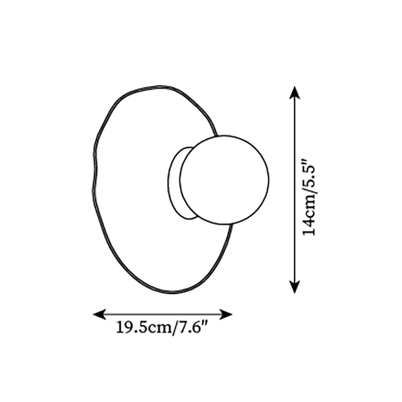 Meza Wall Lamp D49