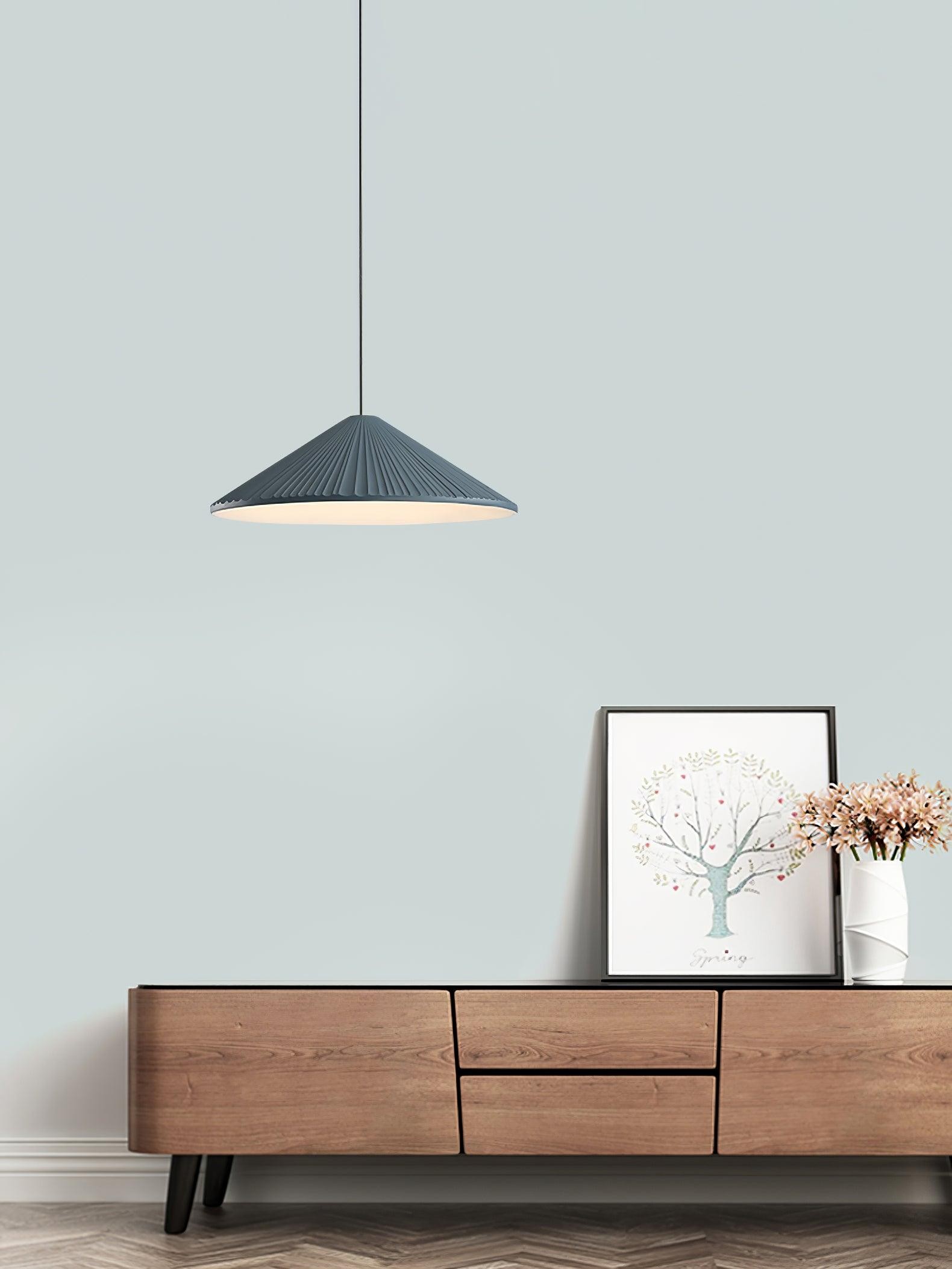 Nordic Simple Modern Resin Pendant Lamp For Living Room M465