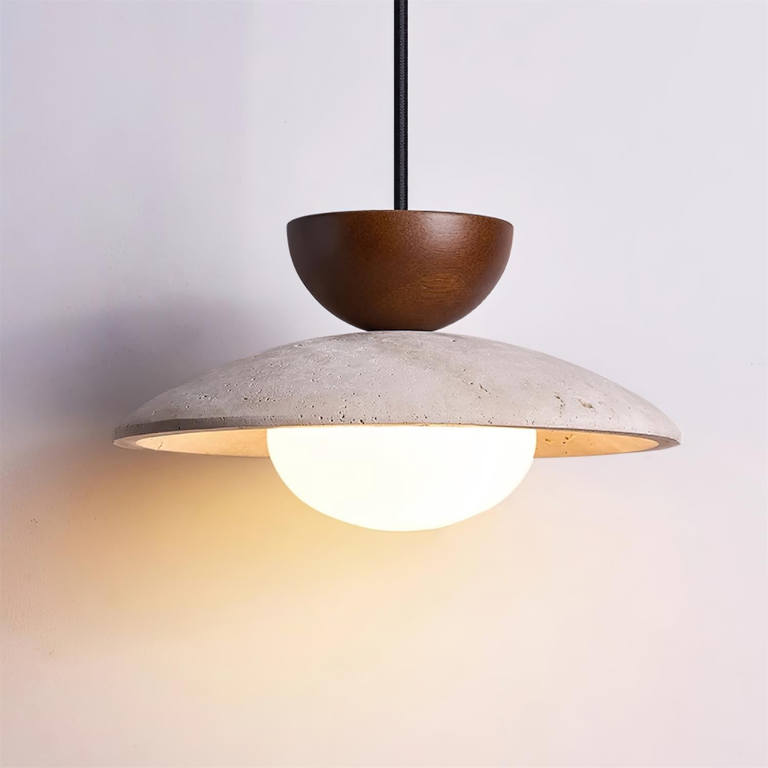 Tia Travertine Pendant Lamp D07
