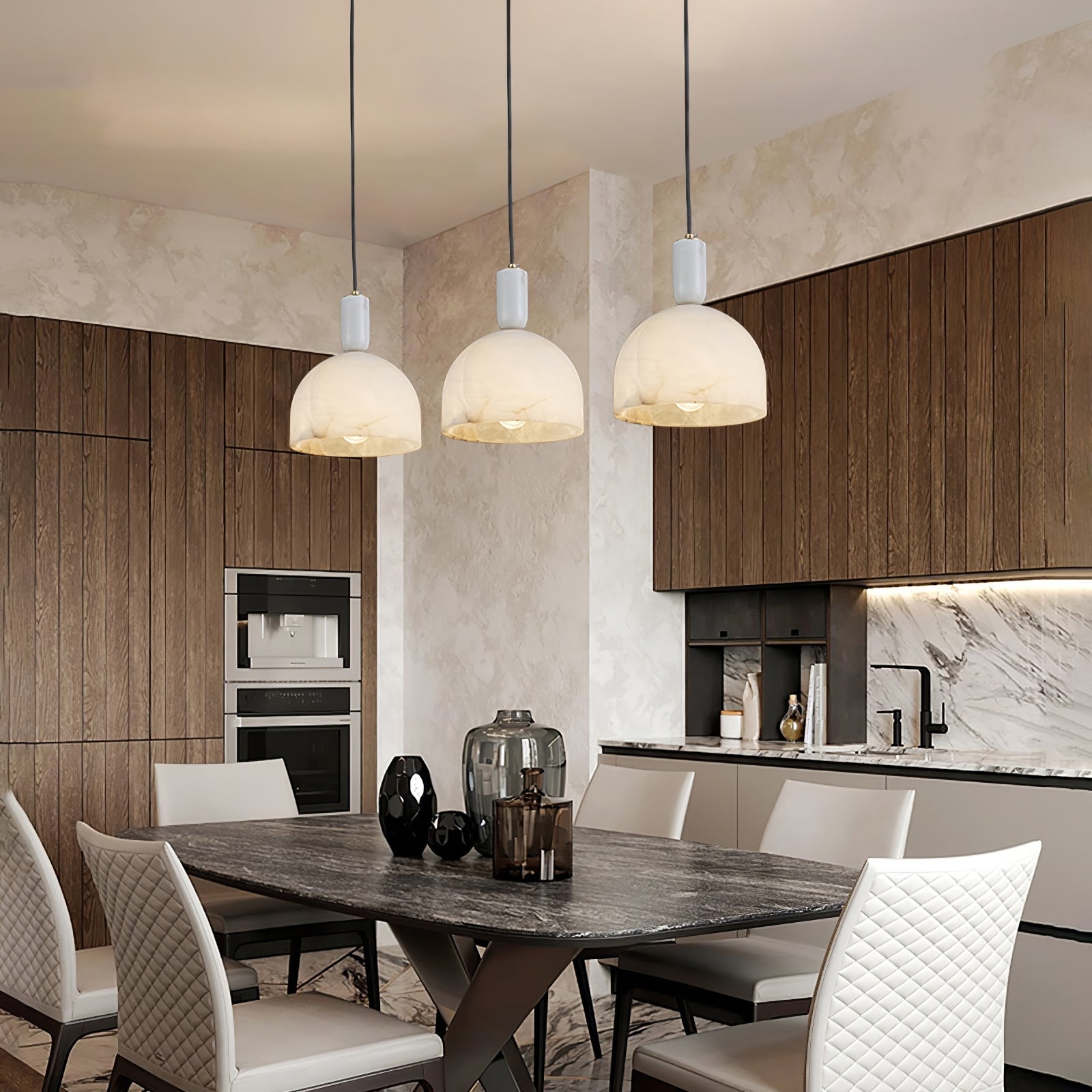 Blair Alabaster Pendant Light D355