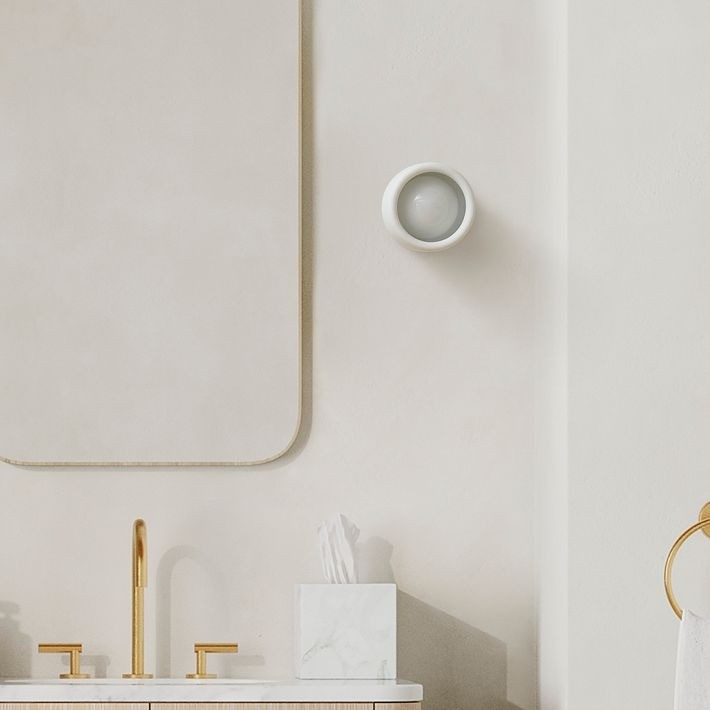 Cerova Anders Ivory Porcelain Wall Sconce – Organic Design for Living Room & Bedroom T015