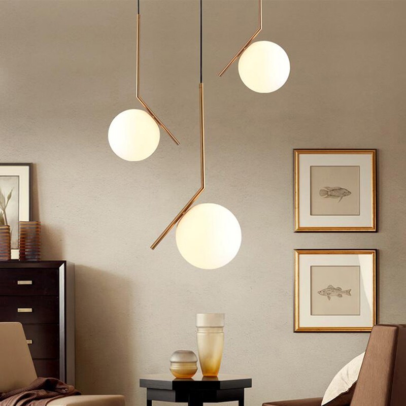 Stylish Glass Ball Pendant Light S61