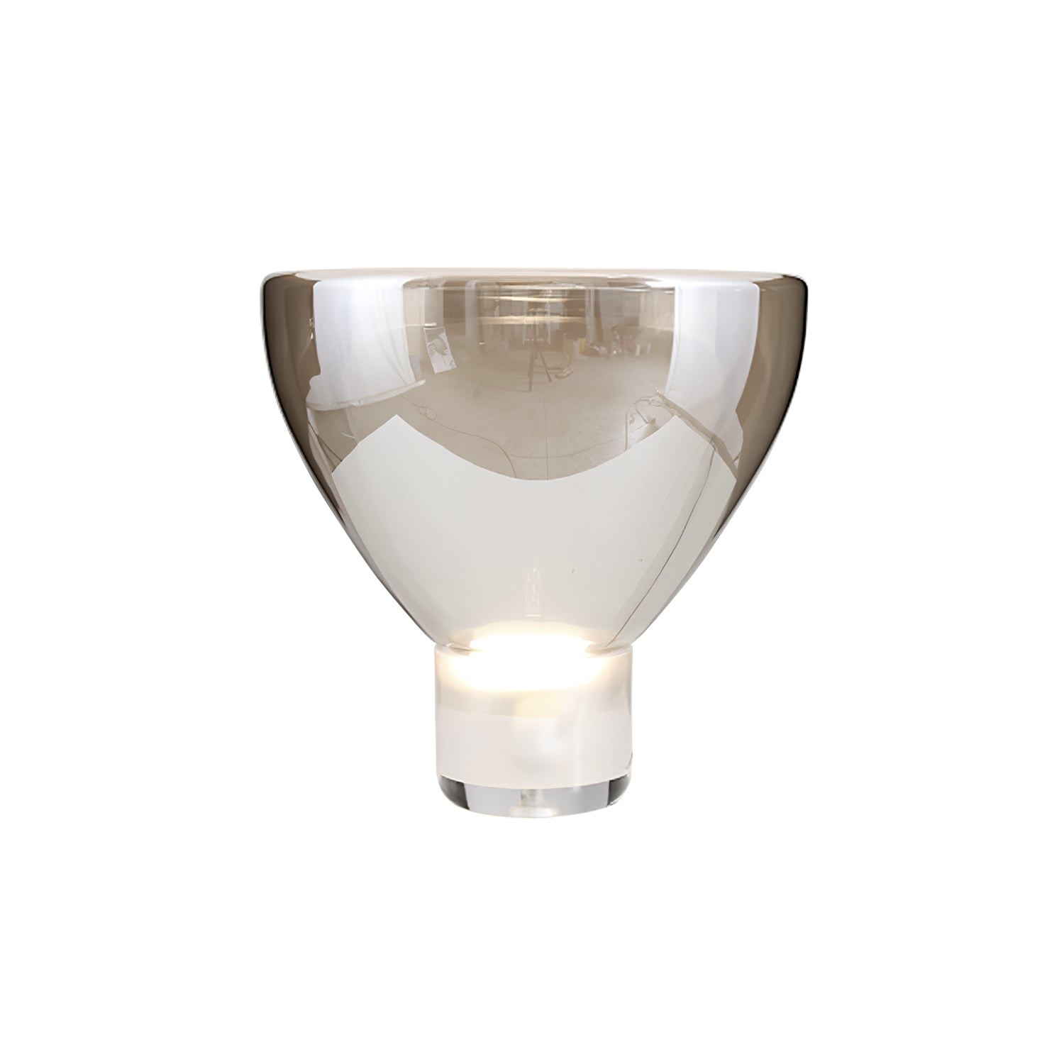 Nordic Simple Modern Luxury Glass Table Lamp For Study Room M412