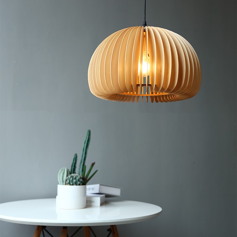 PIE Wooden Pendant Light