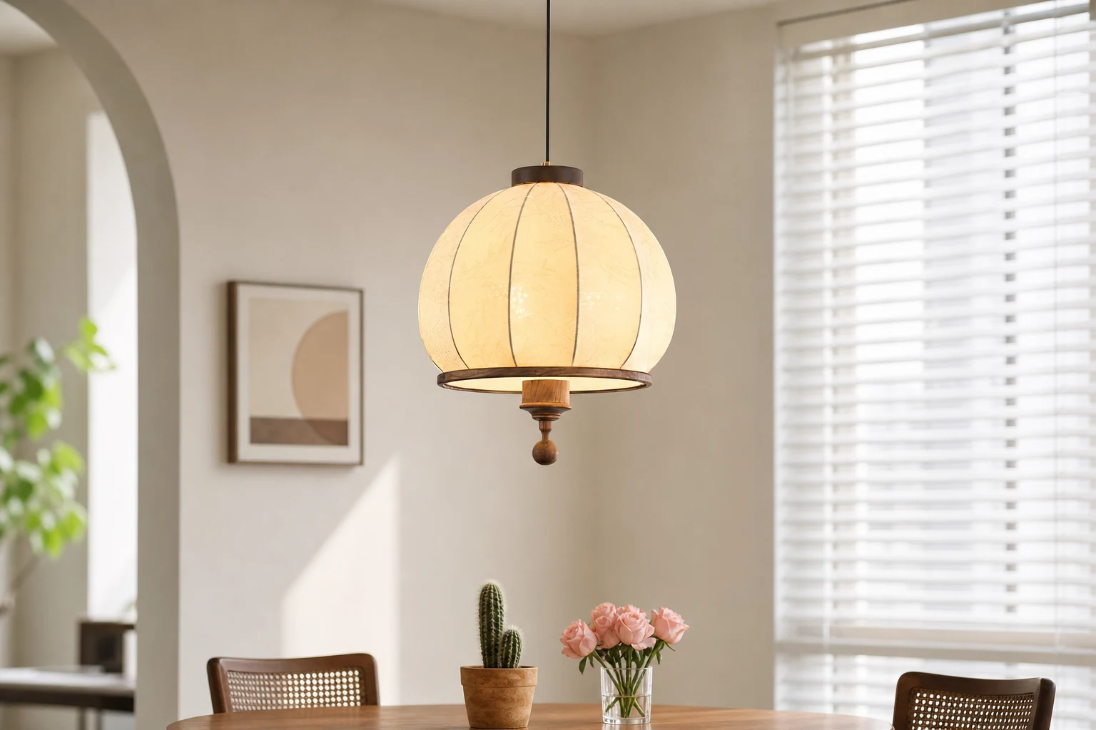 Lampa wisząca Harmony w stylu życia we wnętrzach