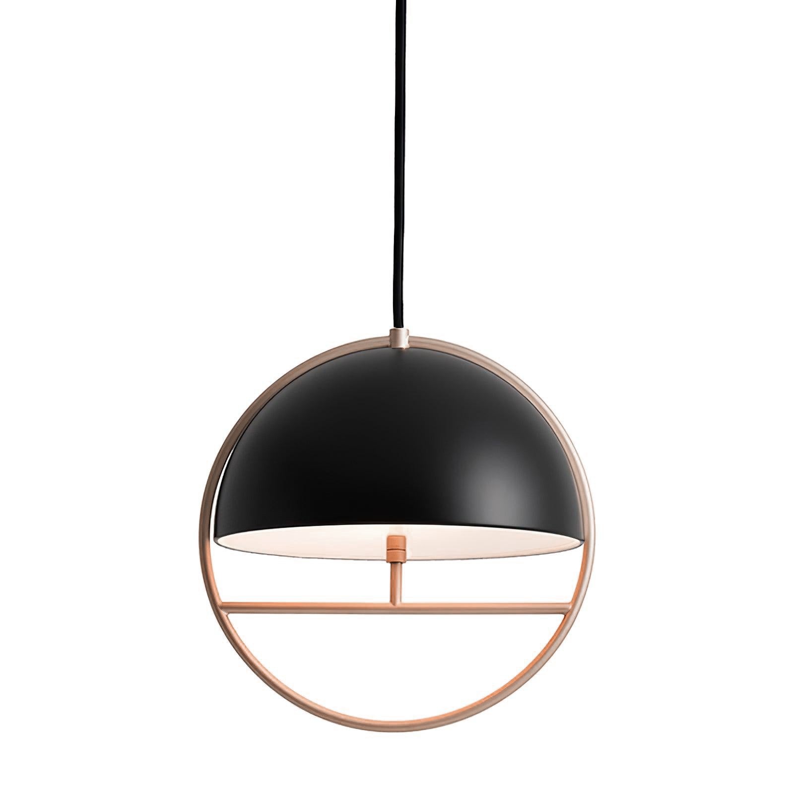 Nordic Hemispherical Ring Metal Pendant Lamp M551