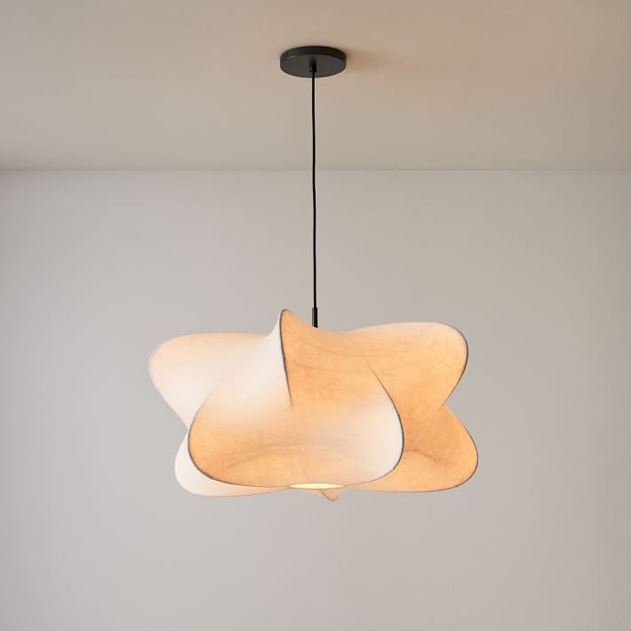 Havion Minimalist Pendant Lamp with Polymer Shade – Adjustable Height for Dining Rooms T065