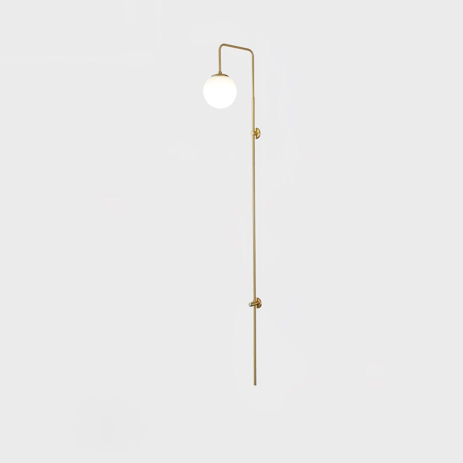 Globe Brass Wall Sconce M555