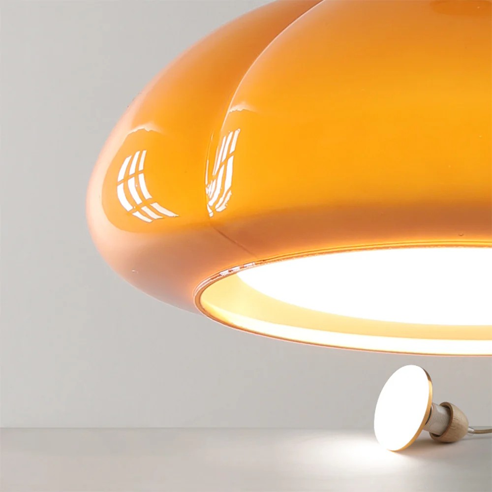 Medieval Creamy Pumpkin Pendant Lamp S108