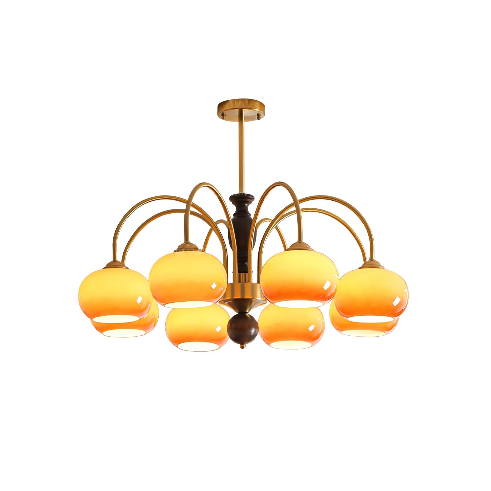 Retro Bauhaus Arch Chandelier M93